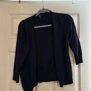 Talbots cardigan pima cotton